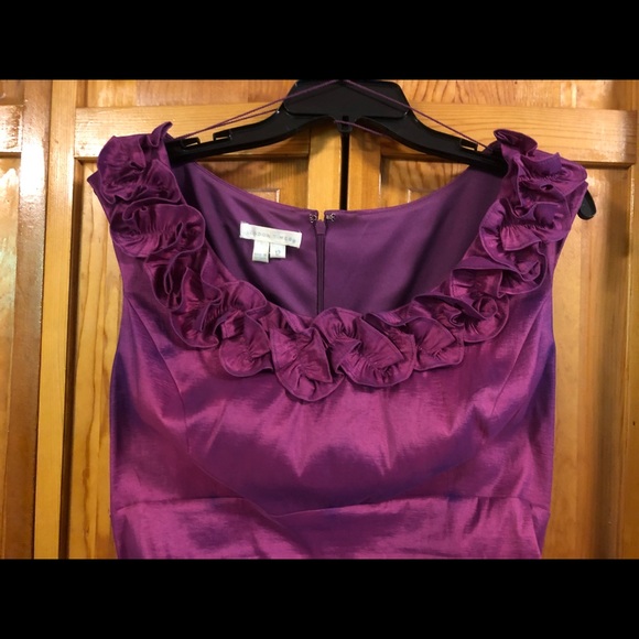 London Times, sz 12/cocktail evening shimmer dress - Picture 3 of 5